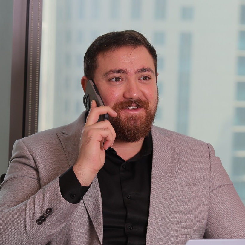 Creators Majlis adviser on a client call