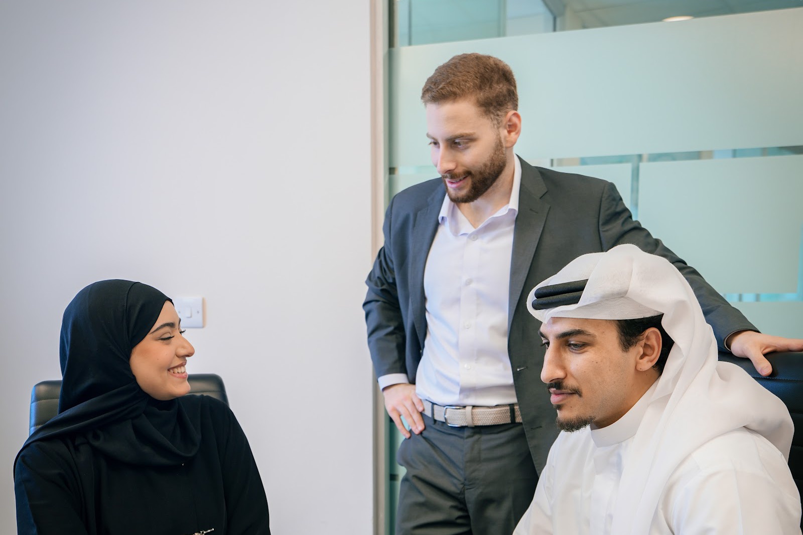 Creators Majlis advisory team at work in Doha, Qatar